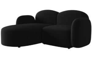 Micadoni Sametová rohová pohovka Blair 194 cm