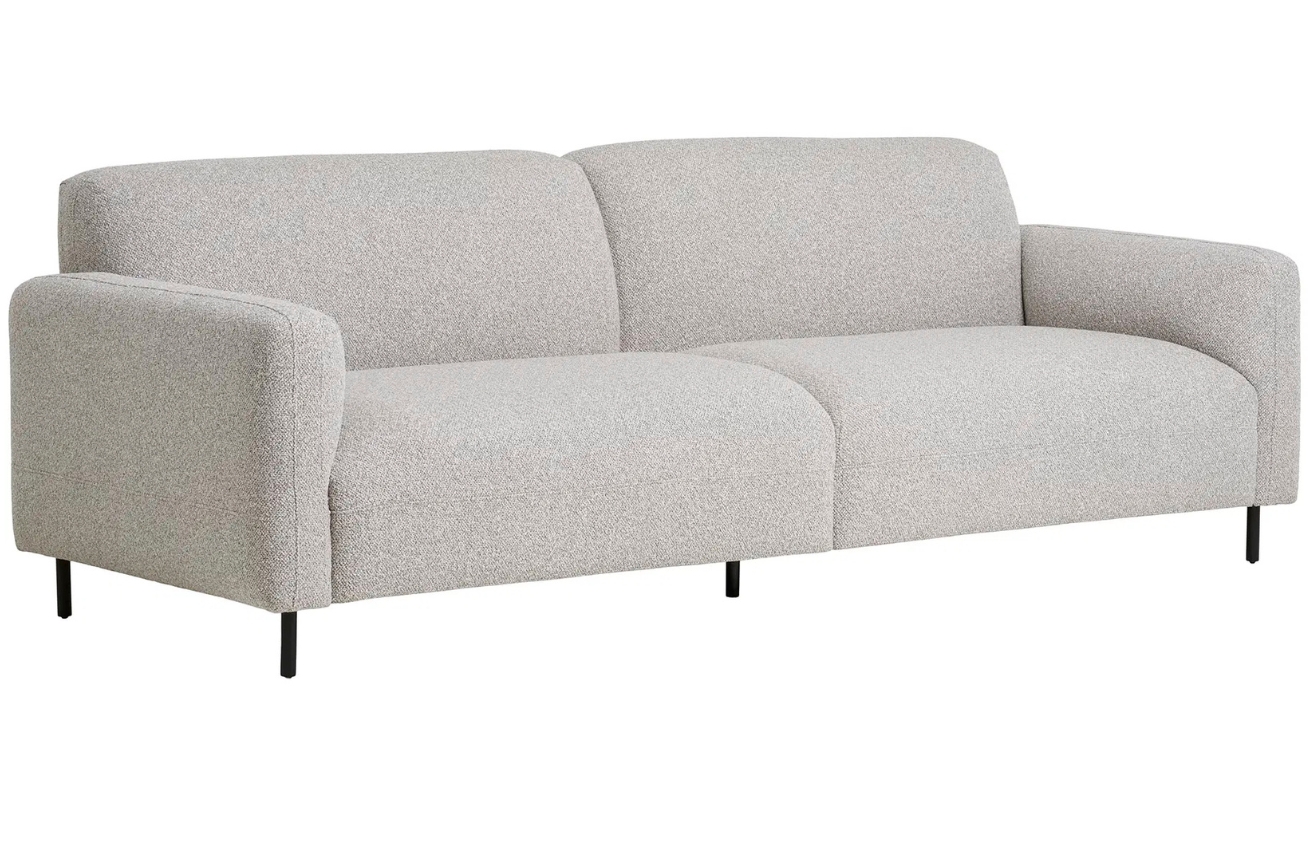 Nordic Living Bouclé pohovka Salvador 228 cm