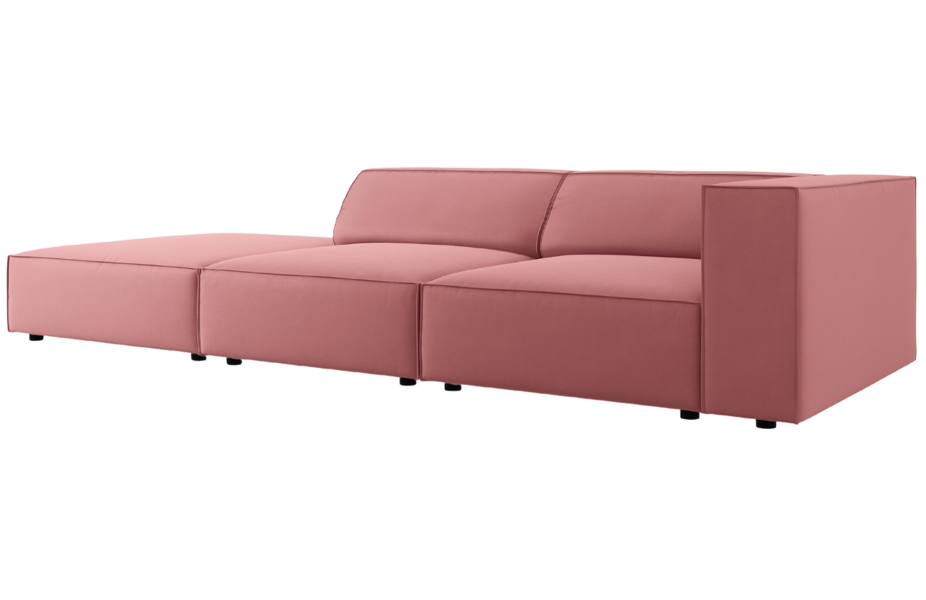 Cosmopolitan Design Sametová pohovka Arendal 262 cm
