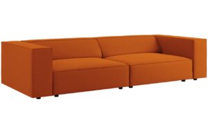 Cosmopolitan Design Sametová pohovka Arendal 244 cm