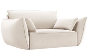 Micadoni Sametové křeslo Kaelle