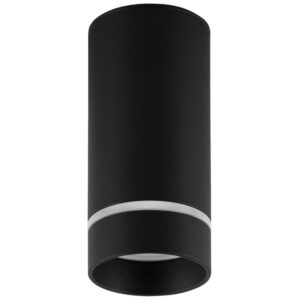 Černé kovové bodové světlo Nova Luce Esca 6 cm