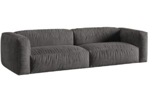 Micadoni Sametová pohovka Martina 320 cm