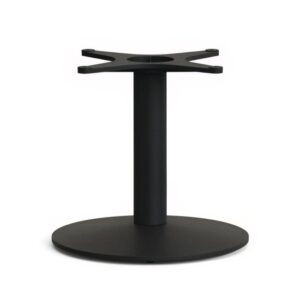 Černá kovová stolová podnož Kave Home Esilda 45 cm