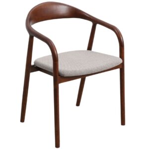 Micadoni Dřevěná jídelní židle Illa