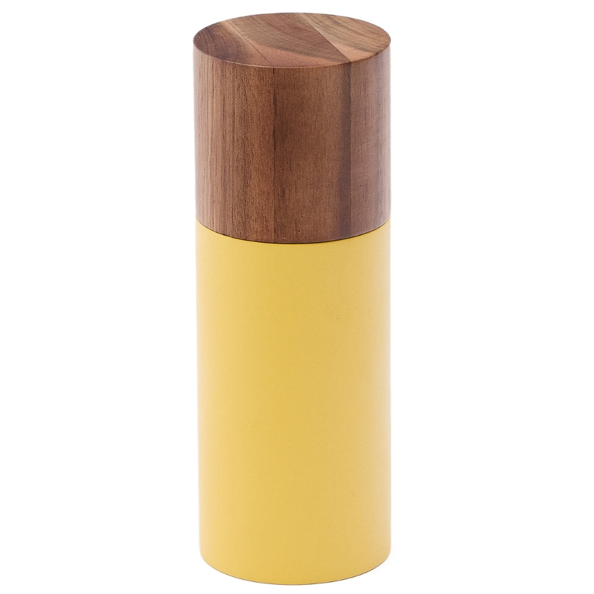 Žlutý mlýnek na koření Kave Home Zairin
