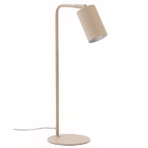 Béžová kovová stolní lampa Kave Home Manie
