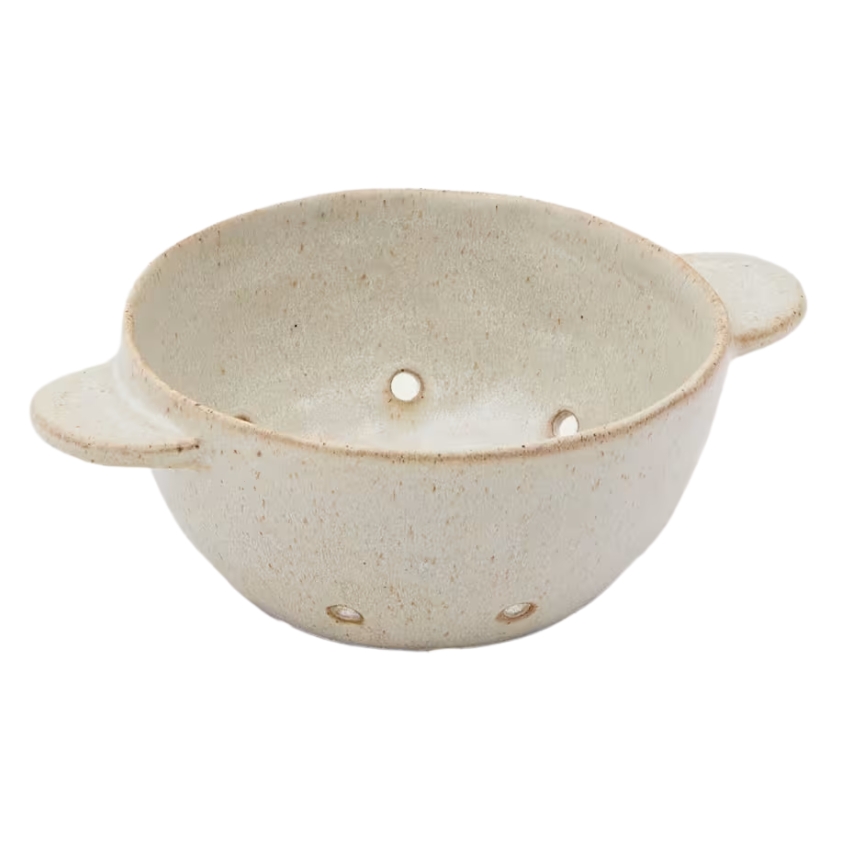 Béžové keramické sítko Kave Home Zunel 12