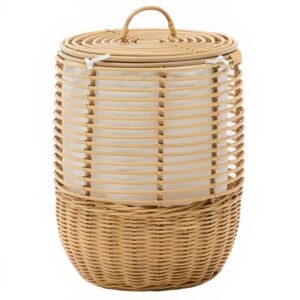 Ratanový koš na prádlo Kave Home Liora