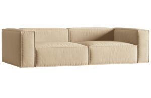 Micadoni Sametová pohovka Nuria 290 cm