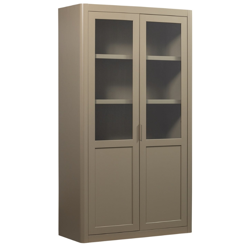 WOOOD Dřevěná vitrína Gunnar 217 x 120 cm