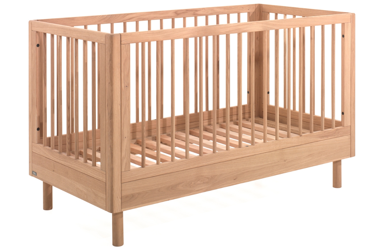 Vipack Dubová dětská postýlka Forrest 70 x 140 cm