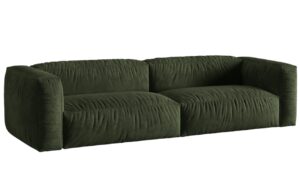 Micadoni Sametová pohovka Martina 320 cm