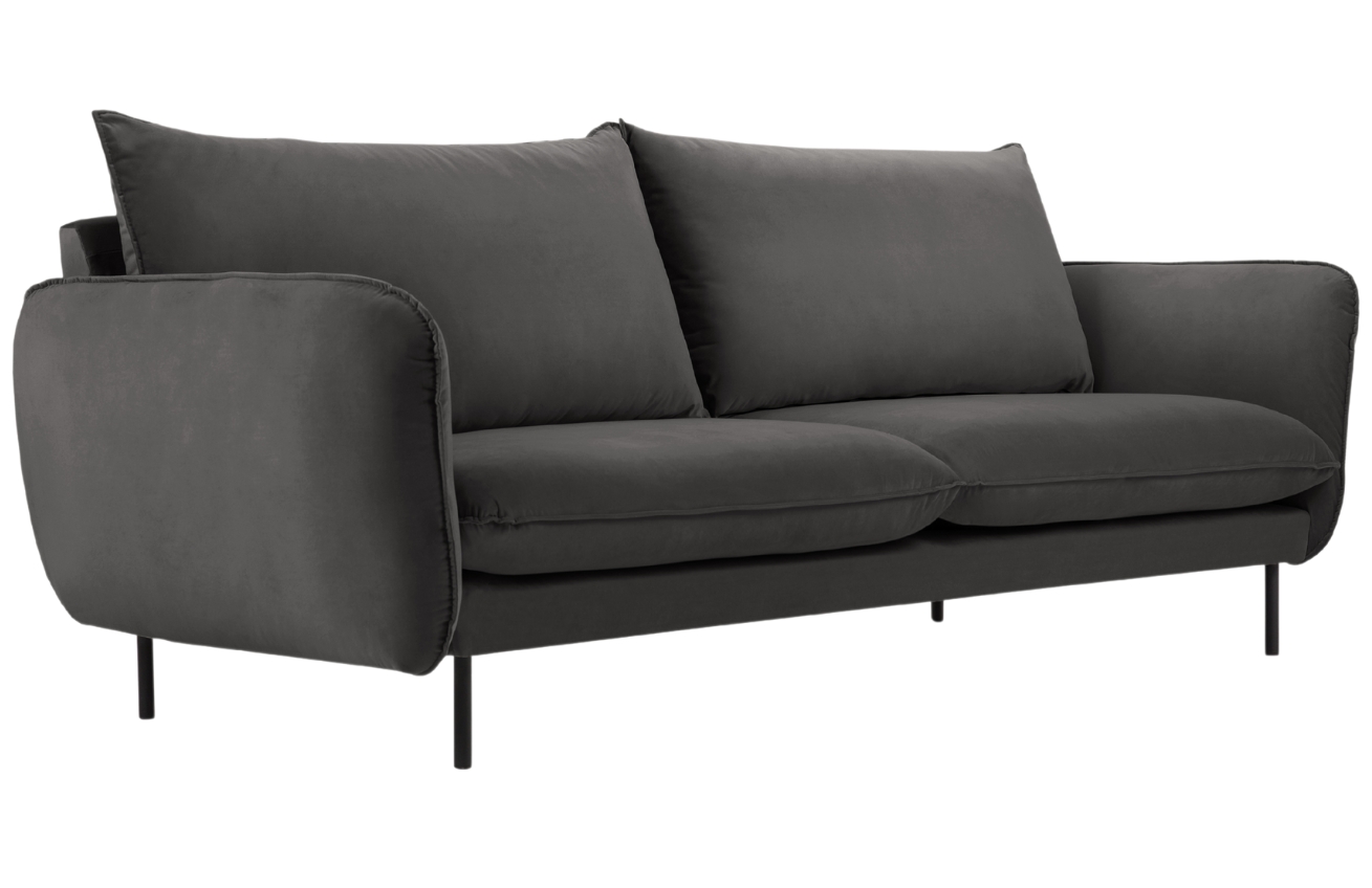 Cosmopolitan Design Sametová pohovka Vienna 160 cm