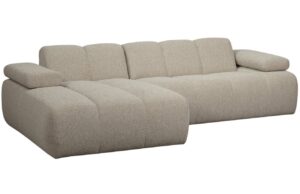 WOOOD Bouclé rohová pohovka Mojo 284 cm