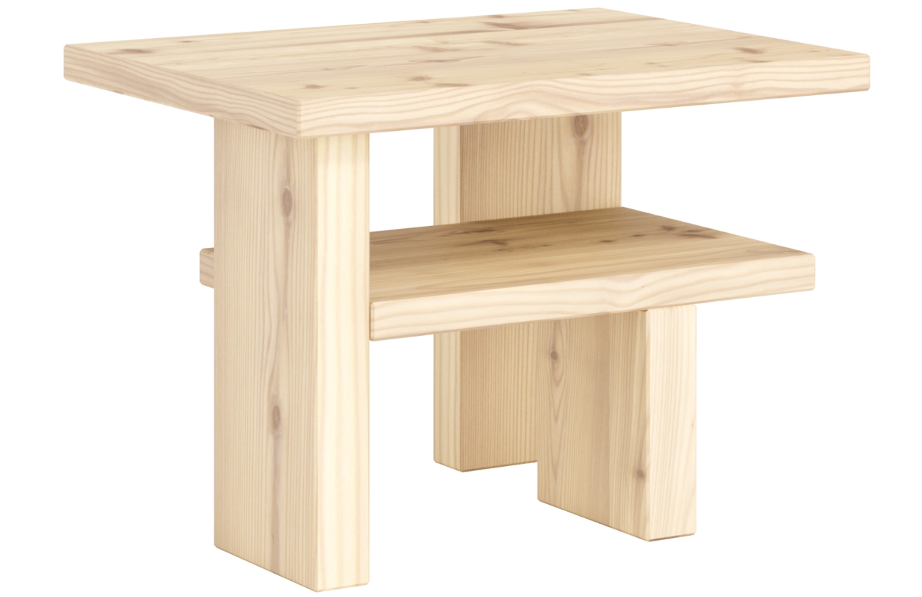 Dřevěný odkládací stolek Karup Design Japan 45 x 34 cm