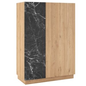 Marckeric Komoda Dione 90 x 40 cm s dubovým dekorem