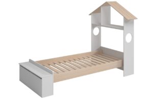 Marckeric Bílá dětská postel Odessa 90 x 190 cm