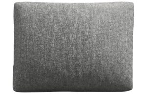 Cosmopolitan Design Šedý polštář Camden 60 x 40 cm
