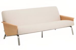 Kave Home Béžová dubová pohovka Amsen 205 cm