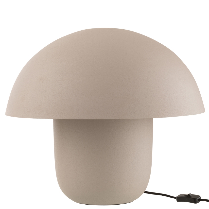 J-line Béžová kovová stolní lampa Cordelius 44 cm