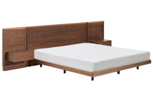 Kave Home Ořechová postel Norlen 180 x 200 cm