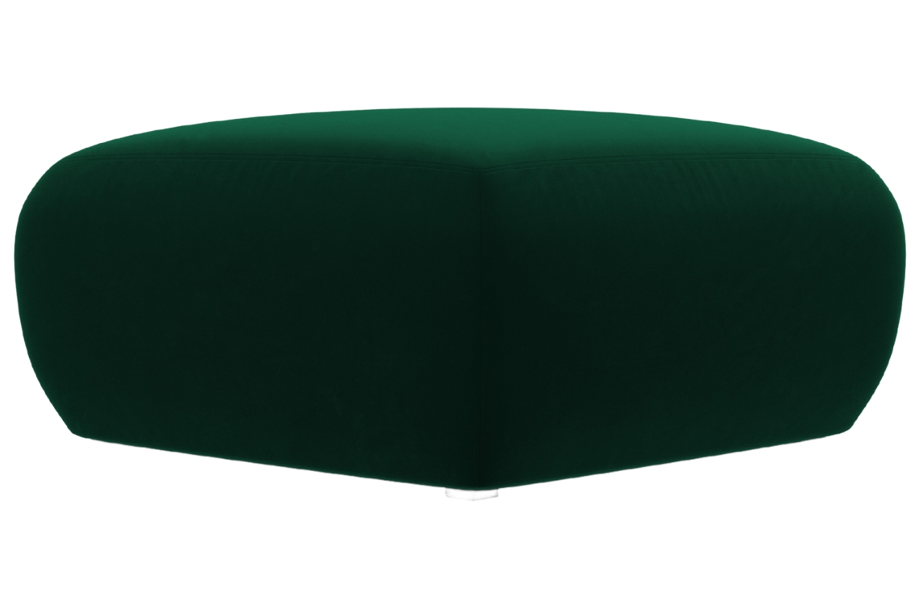 Windsor & Co Sametová podnožka Lola 75 x 75 cm