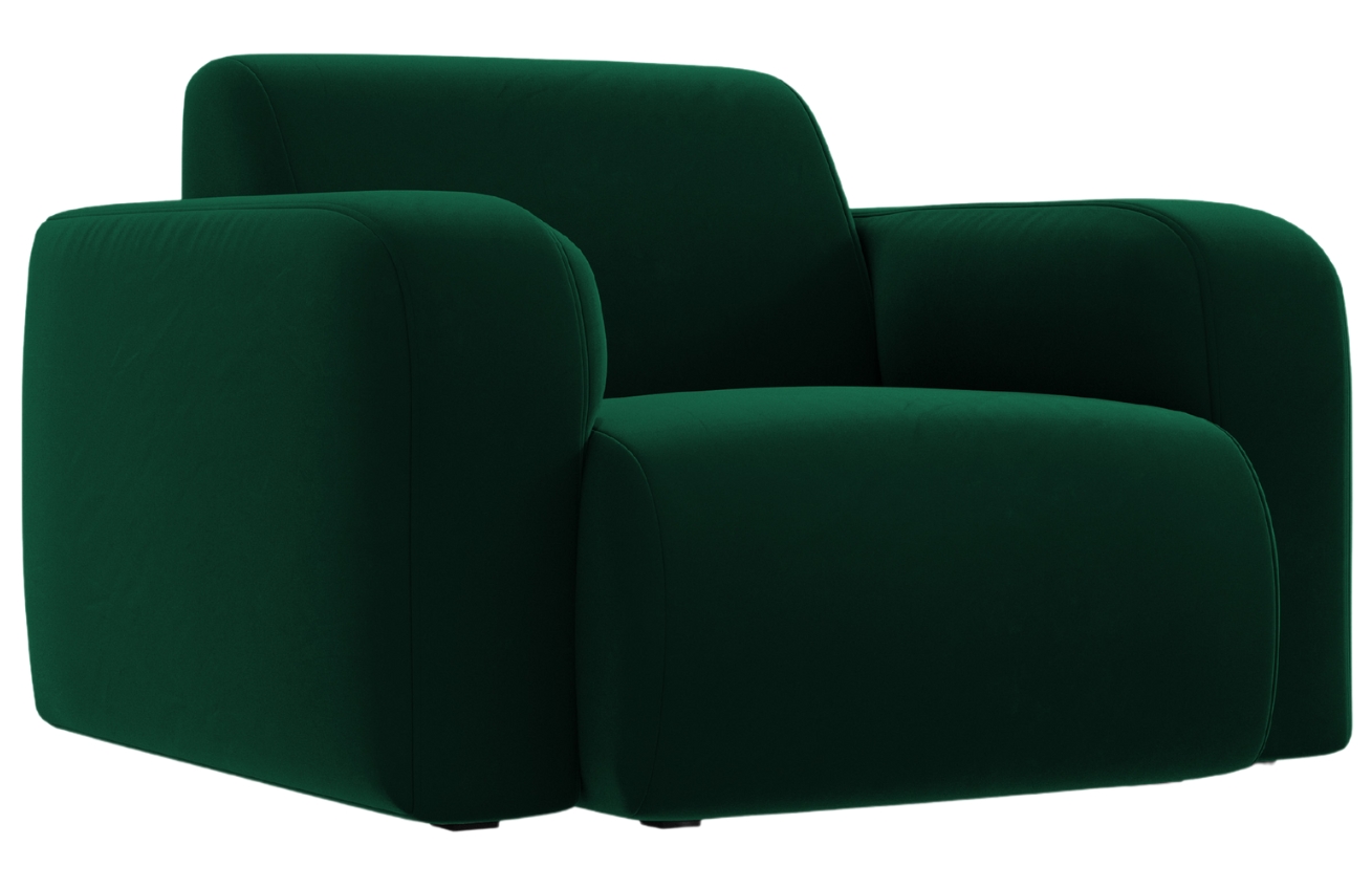 Windsor & Co Sametové křeslo Lola