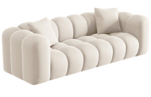 Windsor & Co Sametová pohovka Halley 242 cm