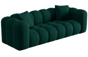 Windsor & Co Sametová pohovka Halley 242 cm