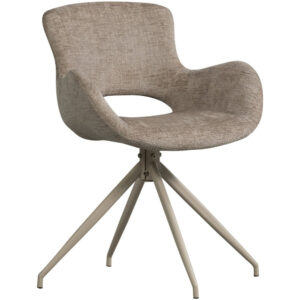 WOOOD Béžová otočná konferenční židle Eliva