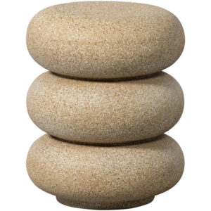 WOOOD Béžový odkládací stolek Laurel 40 cm