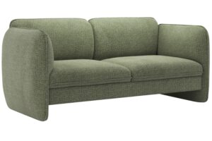 Micadoni Zelená dvoumístná pohovka Georgia 168 cm