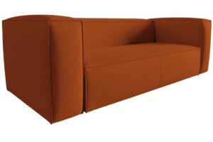Cosmopolitan Design Terakotově oranžová trojmístná pohovka Mackay 200 cm