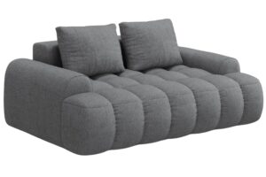 Cosmopolitan Design Šedá dvoumístná pohovka Linz 175 cm