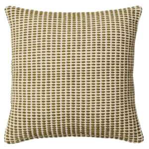 Kave Home Zelený bavlněný povlak na polštář Erelia 45 x 45 cm