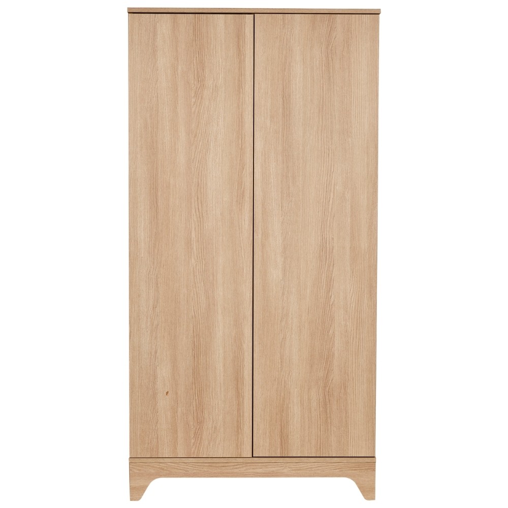 Dětská šatní skříň Quax Tsugi 96 x 58 cm s dřevěným dekorem