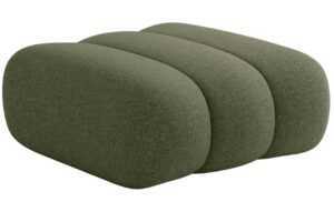 Cosmopolitan Design Zelená podnožka Koge 95 x 95 cm