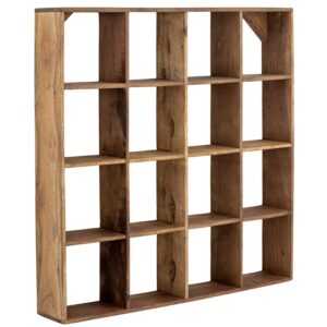 Bloomingville Dřevěná police Tilo 70 x 70 cm
