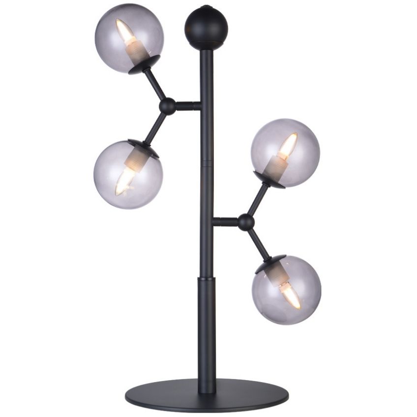 Halo Design Skleněná stolní lampa Atom
