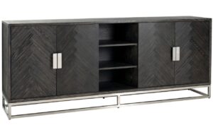 Richmond Dubová komoda Blackbone 225 x 45 cm