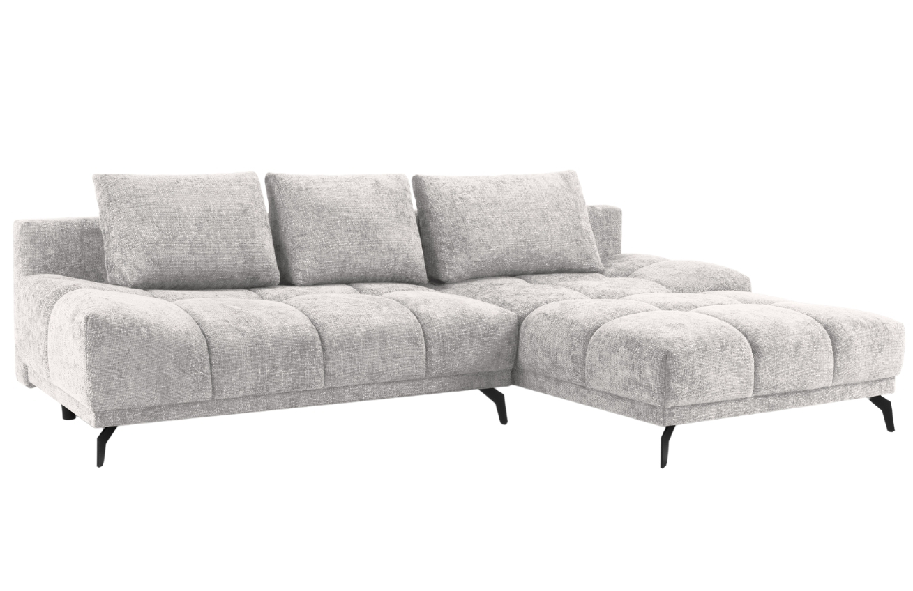 Windsor & Co Světle šedá rozkládací pohovka Cirrus 290 cm