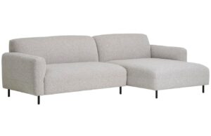 Nordic Living Bouclé rohová pohovka Salvador 265 cm