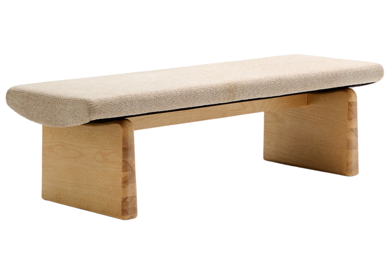 Kave Home Dřevěná lavice Topaz 150 cm