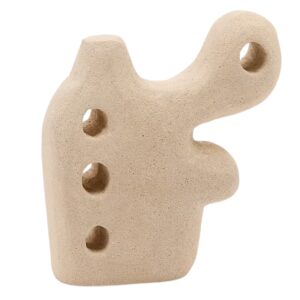 Kave Home Béžová kamenná soška Arif 20 cm