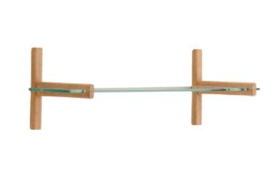 Kave Home Skleněná modulární police Sitra 90 cm