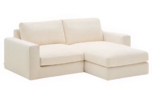 Kave Home Béžová modulární rohová pohovka Alea 220 cm