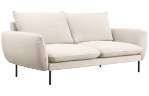 Cosmopolitan Design Béžová bouclé trojmístná pohovka Vienna 200 cm