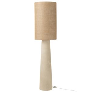 J-line Bílá stojací lampa Ava 168