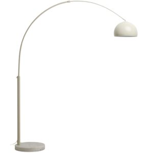 Kave Home Bílá stojací lampa Madali 160-185 cm